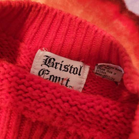 90s Vintage Knit Winter Sweater Size Medium - Picture 4 of 5